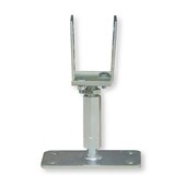 Stützenfuß UV auf Beton- höhen und breitenverstellbar